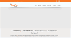 Desktop Screenshot of cancongroup.com
