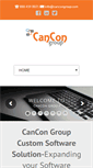 Mobile Screenshot of cancongroup.com